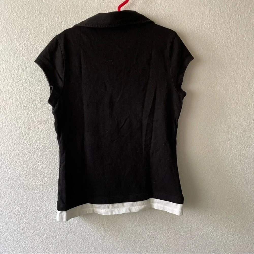 Copper Key Collared Tee